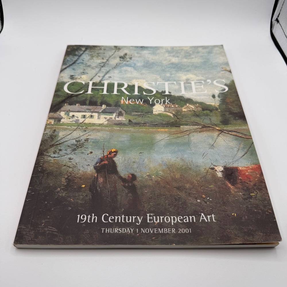 Christie's New York 19th Century European Art Auction Catalog Nov. 1, 2001